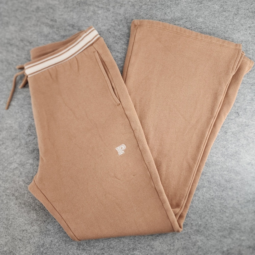 PINK Victoria's Secret Brown Flare Leg Fleece Sweatpants Y2K Loungewear Womens M